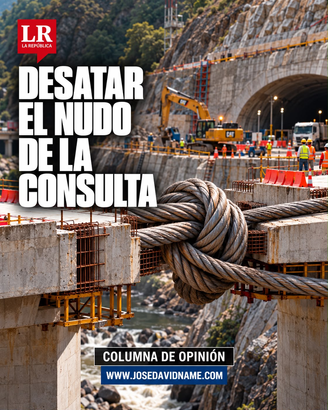 Desatar el nudo de la consulta, columna de José David Name
